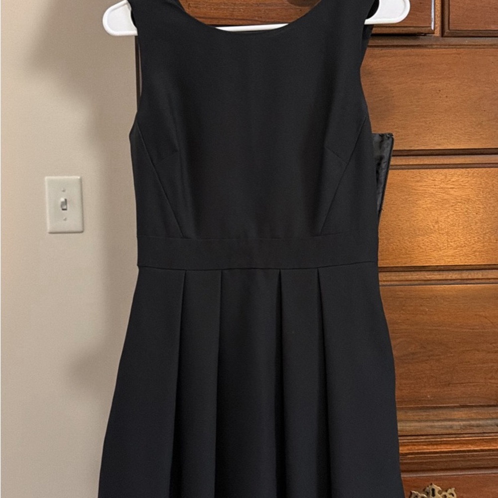 kate spade Black Sleeveless Fit-and-Flare Dress